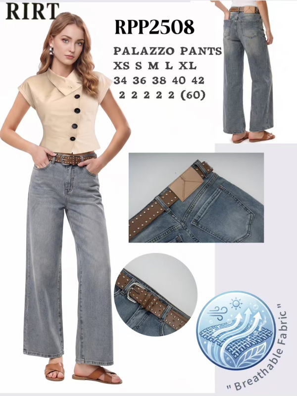 Spodnie damskie jeans Roz XS-XL, 1 Kolor .Paczka 10 szt 1